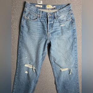 NWT Universal Thread Light Blue Distressed 90s Baggy Fit Jeans. Retro Grunge